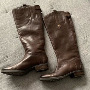 Sam Edelman Penny Leather Riding Tall Boots 6.5